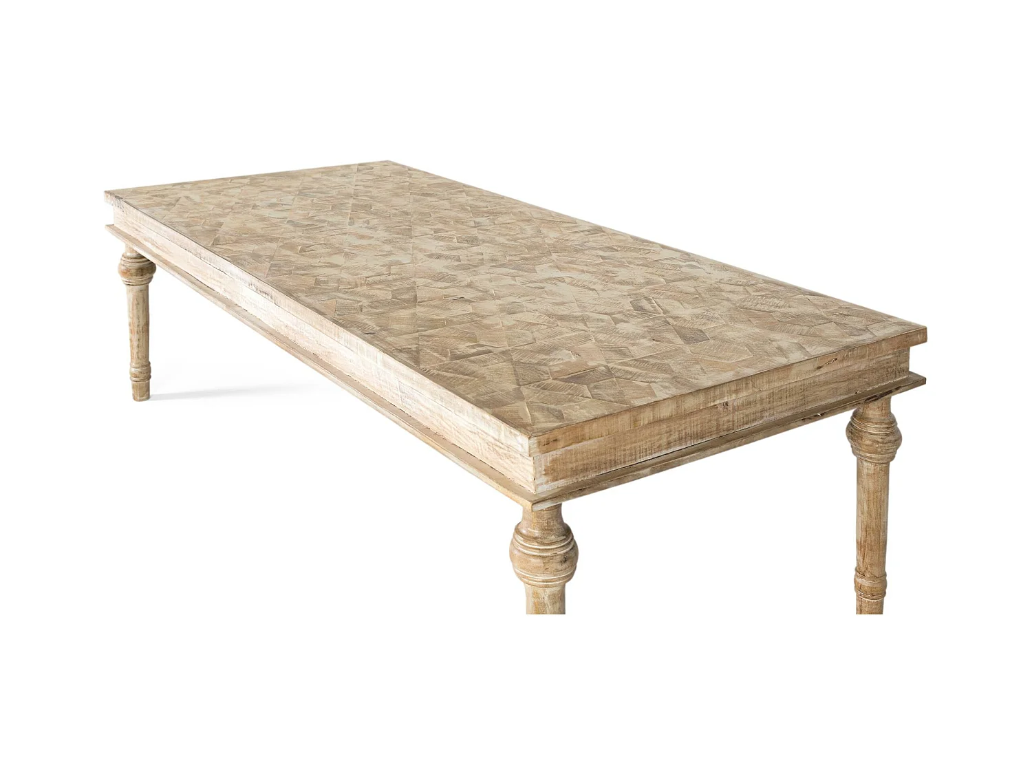 Table à manger en bois de manguier massif 240cm