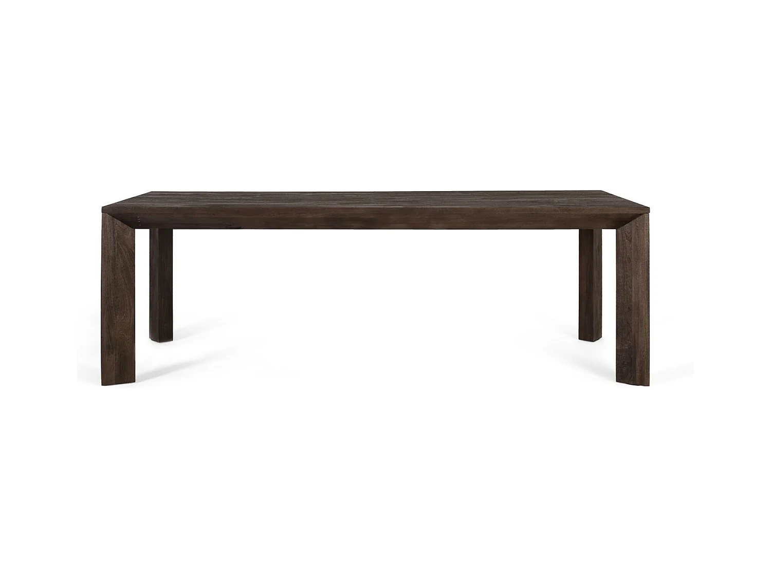 Tavolo da pranzo rettangolare in legno di mango 230 cm