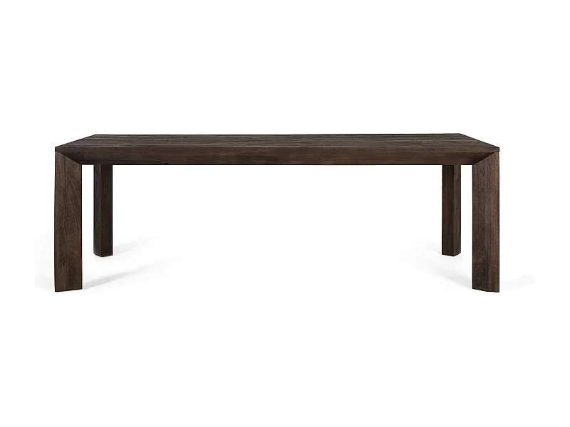 Table à manger rectangulaire en bois de manguier 230 cm