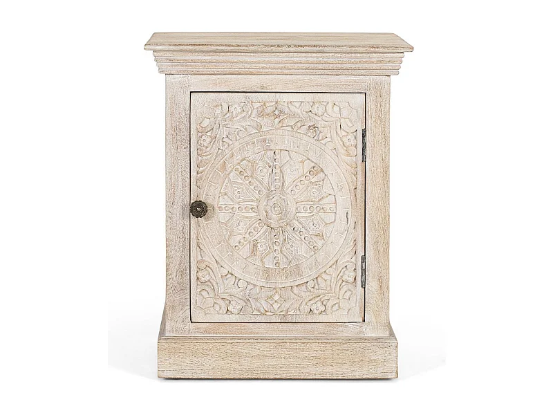 Petite table en bois de manguier finition sobol