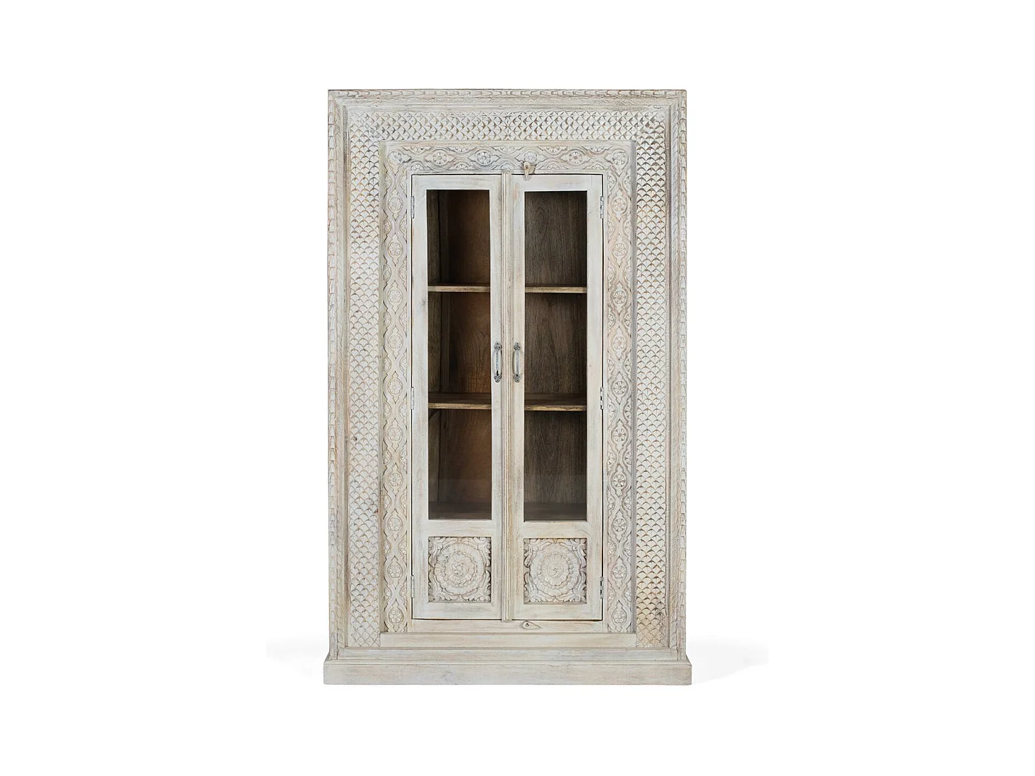 Armoire 2 portes en bois de manguier