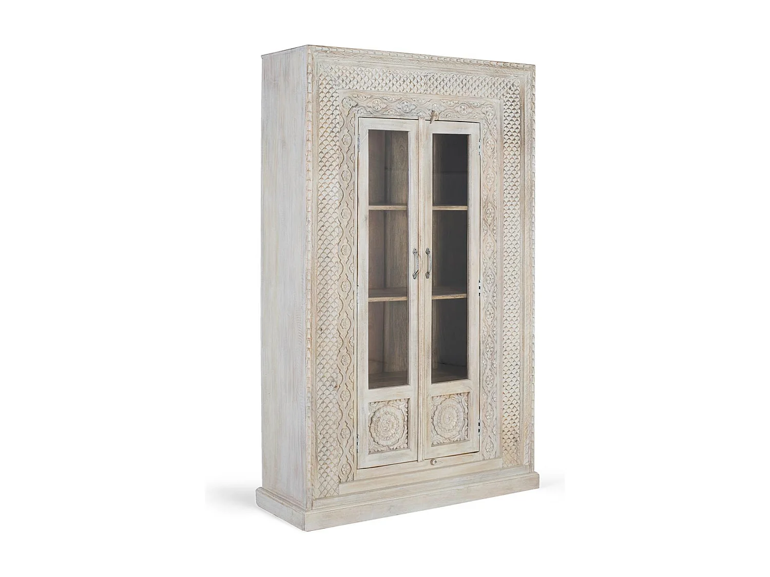 Armoire 2 portes en bois de manguier