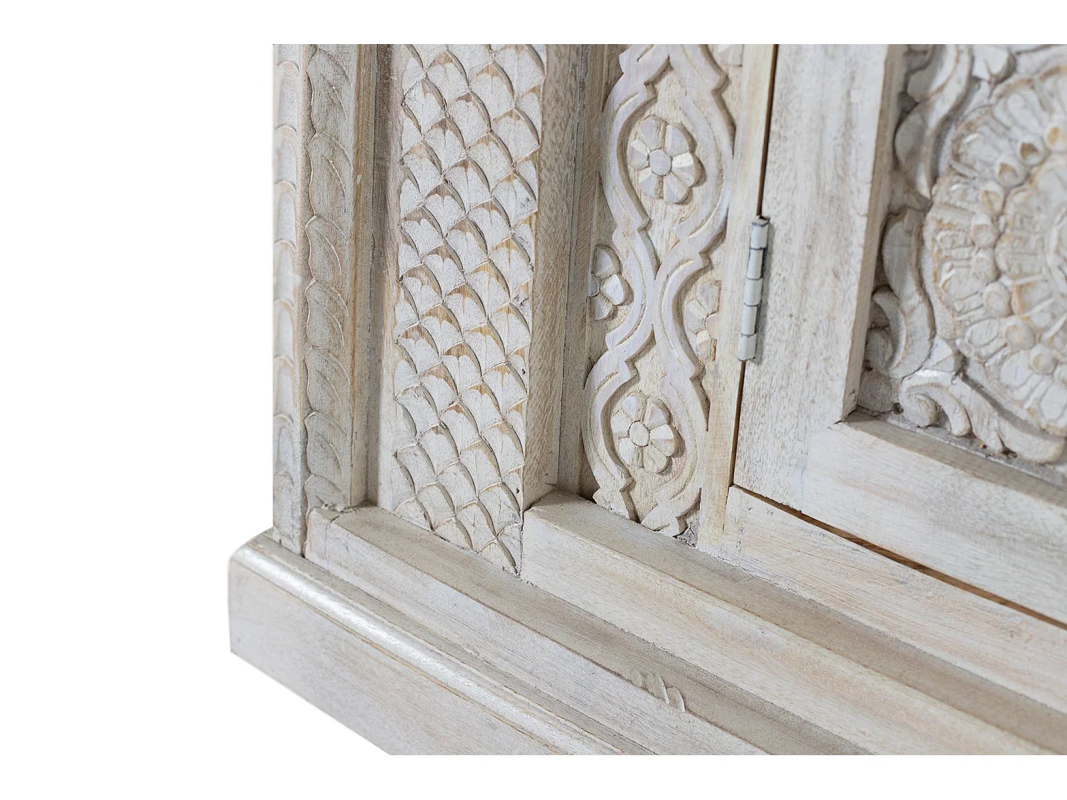 Armoire 2 portes en bois de manguier