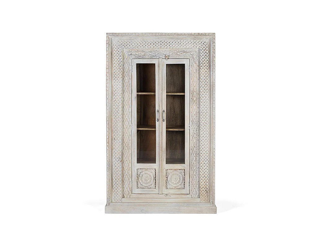 Garderobe med to dører i mangotre