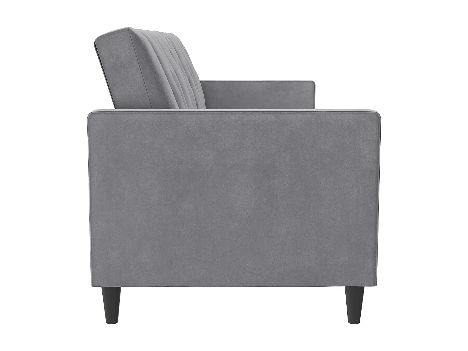 Celine | Canapé convertible 3 places en velours gris