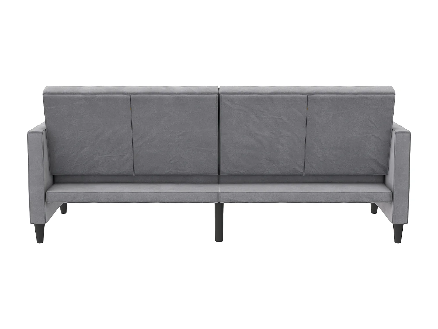 Celine | Canapé convertible 3 places en velours gris