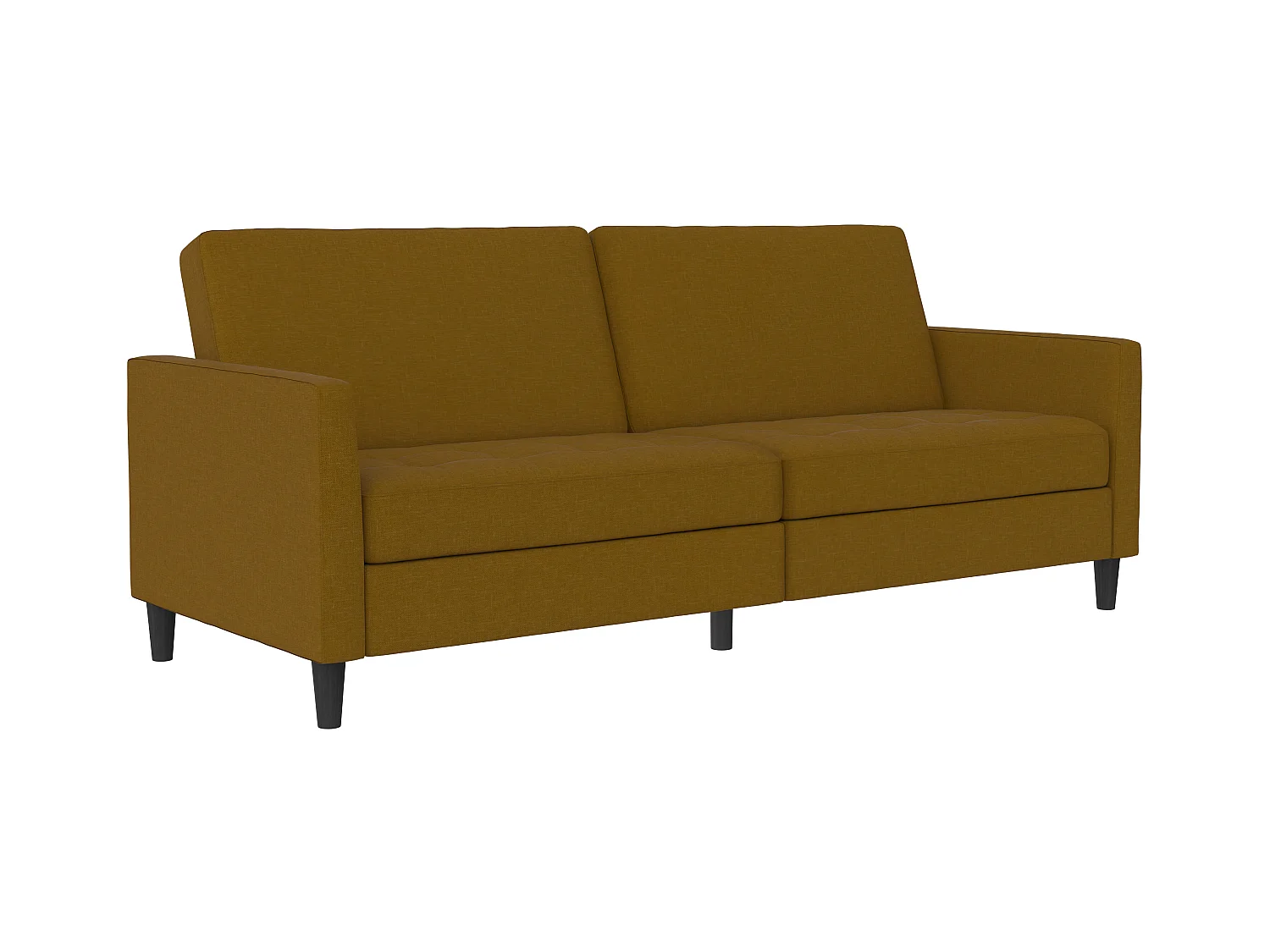 Presley | Canapé convertible 3 places en lin curry