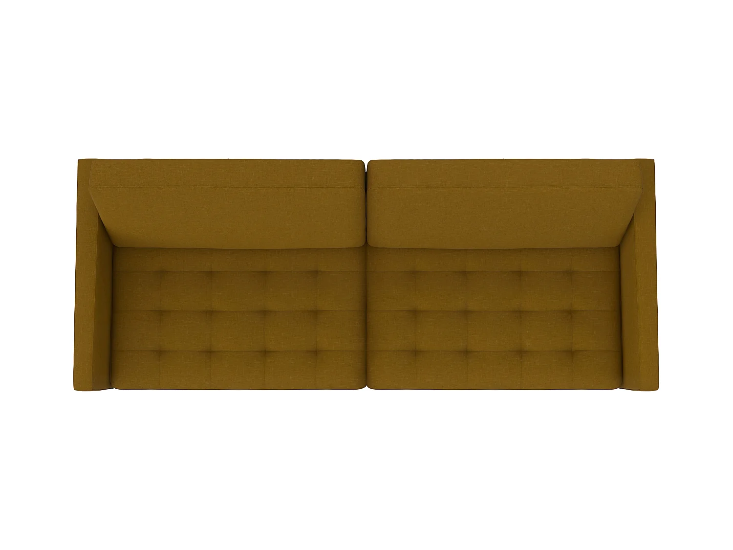 Presley | Canapé convertible 3 places en lin curry