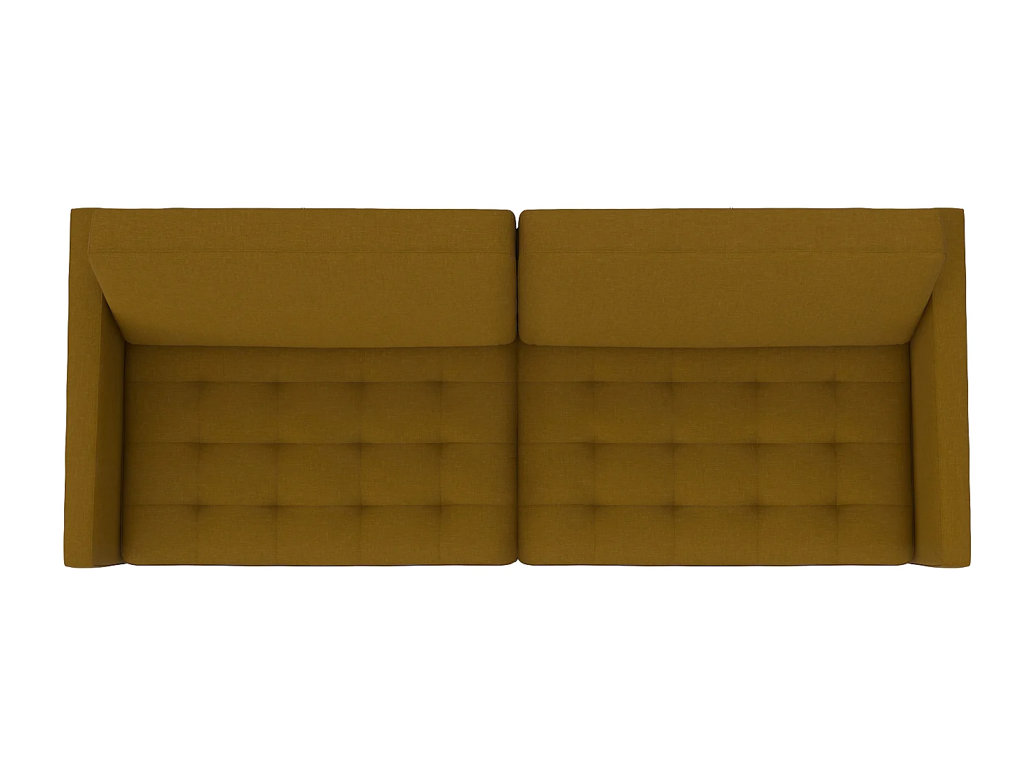 Presley | Canapé convertible 3 places en lin curry