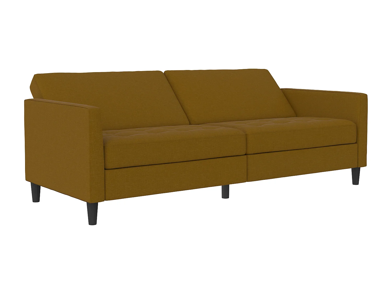 Presley | Canapé convertible 3 places en lin curry
