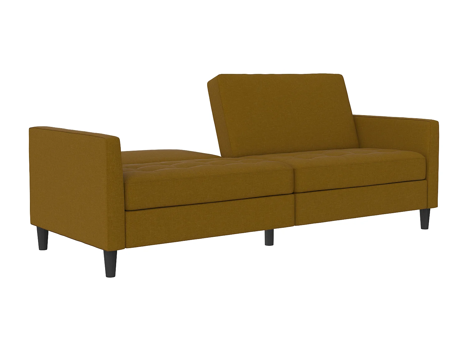 Presley | Canapé convertible 3 places en lin curry
