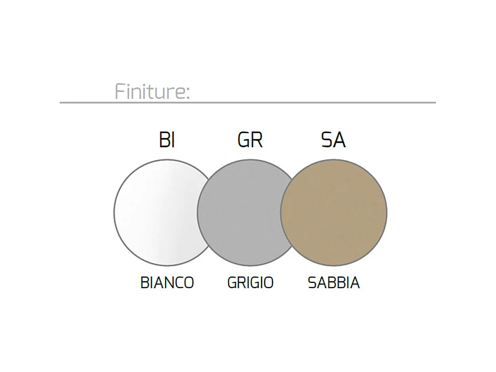 Plafonnier Toplight Shape 3 lumières max 9W avec culot GX53, structure couleur sable, design moderne 60x38x3cm