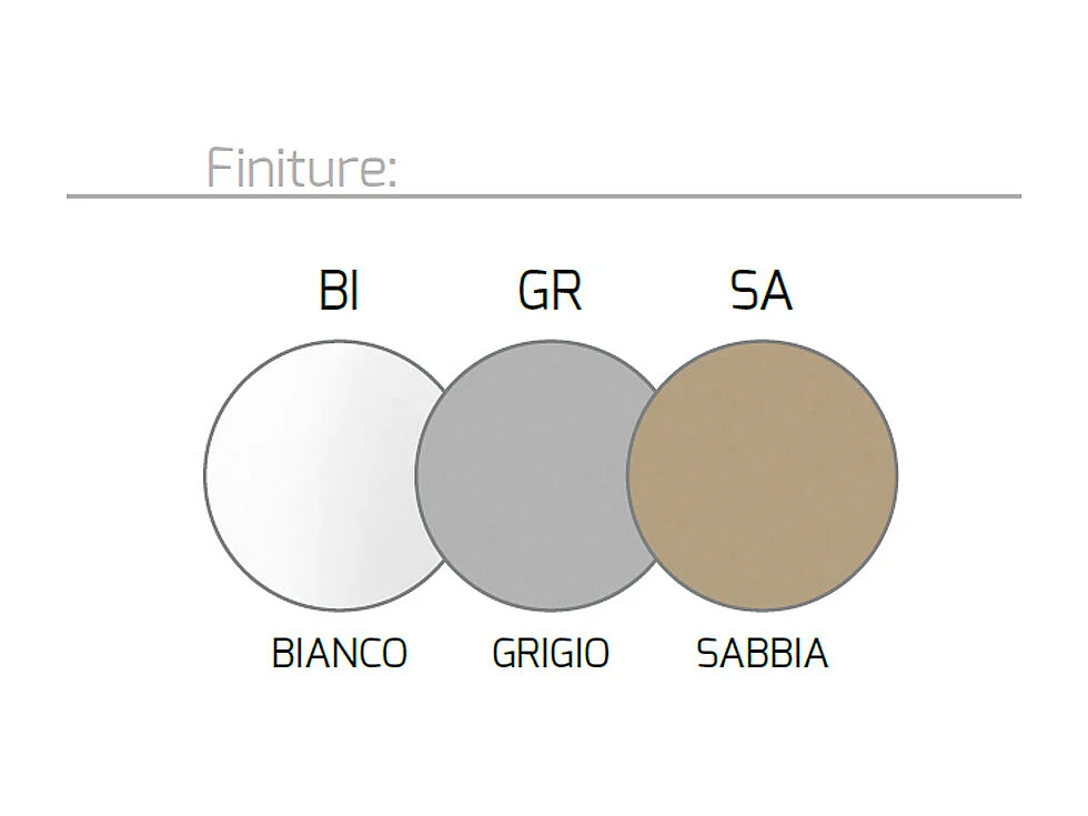 Plafonnier Toplight Shape 3 lumières max 9W avec culot GX53, structure couleur sable, design moderne 60x38x3cm