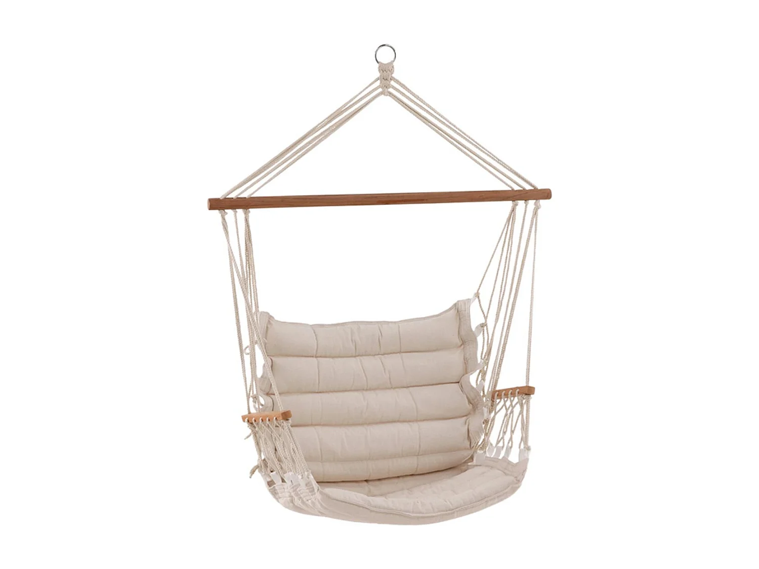 Poltrona sospesa Tapaz bianca.