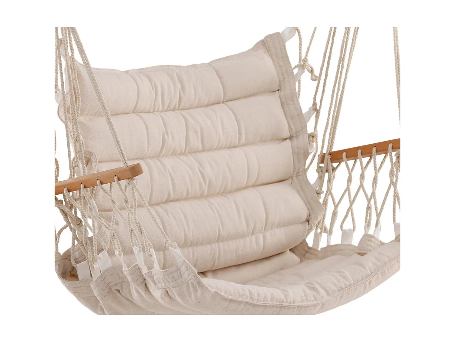 Poltrona sospesa Tapaz bianca.