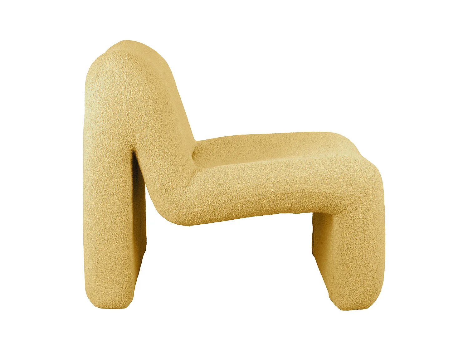 Fauteuil Fuerza - Jaune ocre