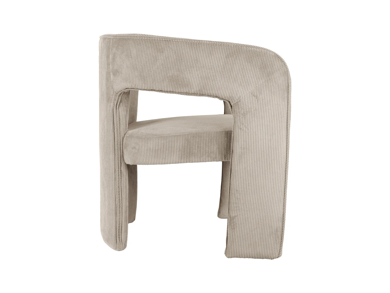Fauteuil Vigor - Gris chaud