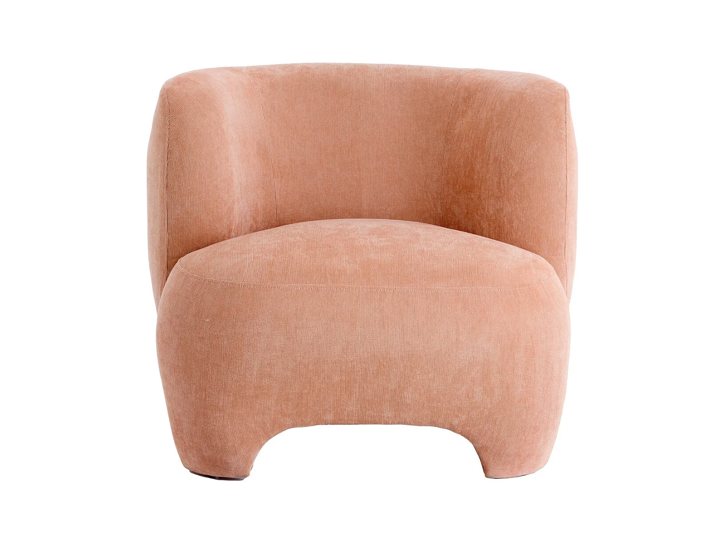Fauteuil ZENICA - Ø80x71cm - Orange