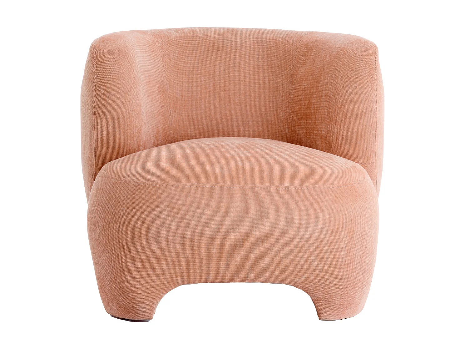 Fauteuil ZENICA - Ø80x71cm - Orange