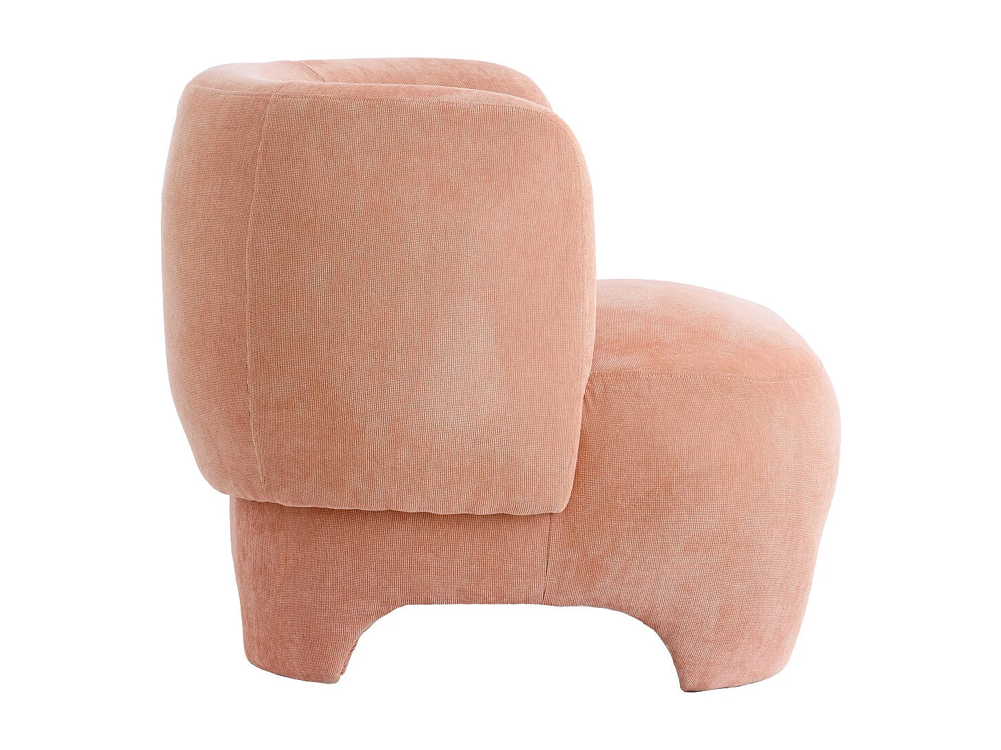 Fauteuil ZENICA - Ø80x71cm - Orange