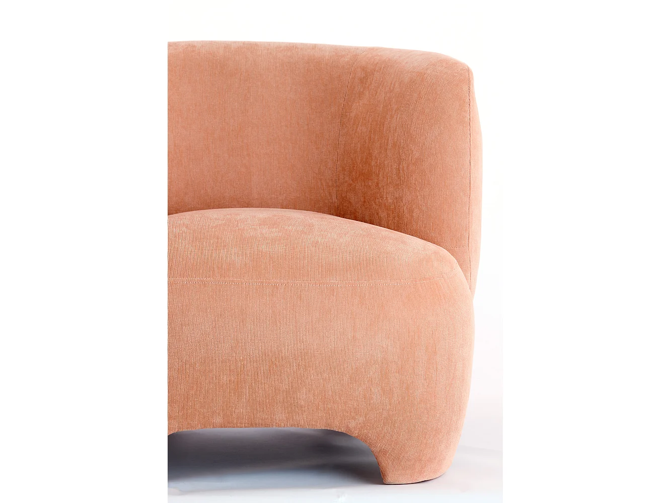 Fauteuil ZENICA - Ø80x71cm - Orange