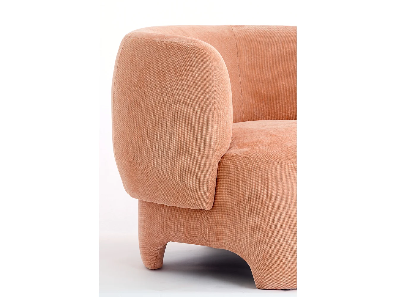 Fauteuil ZENICA - Ø80x71cm - Orange