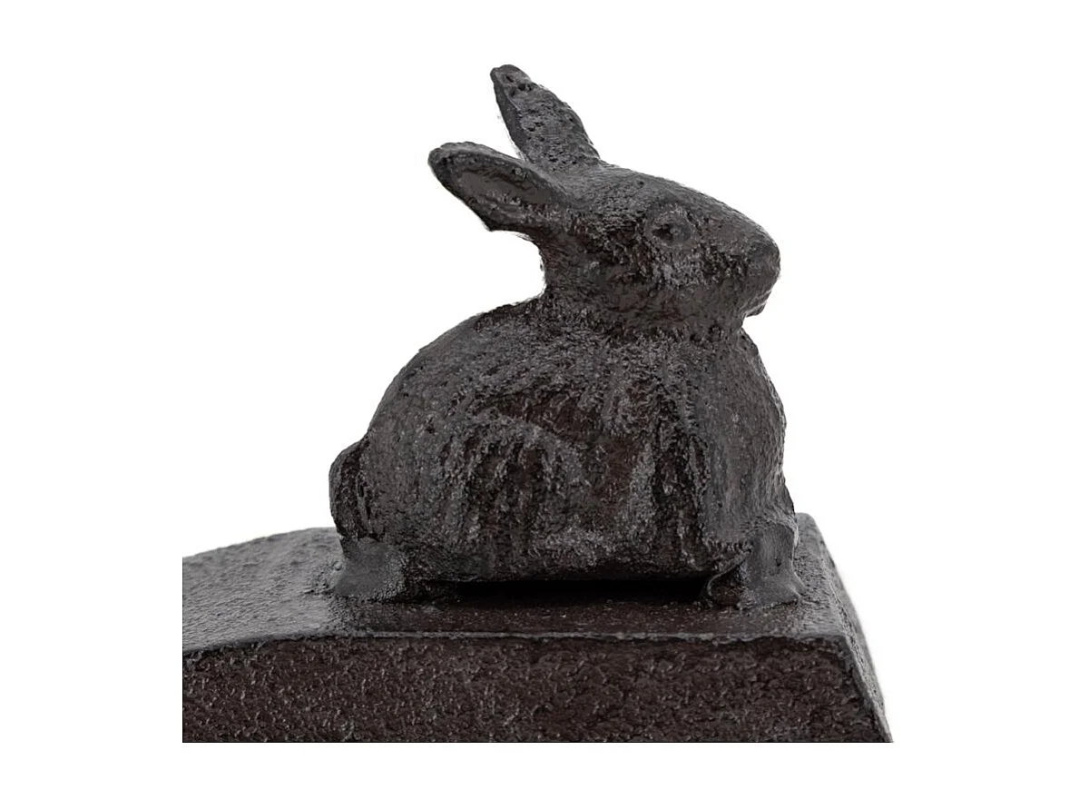 Cale-portes en fonte coq et lapin Lot de 4