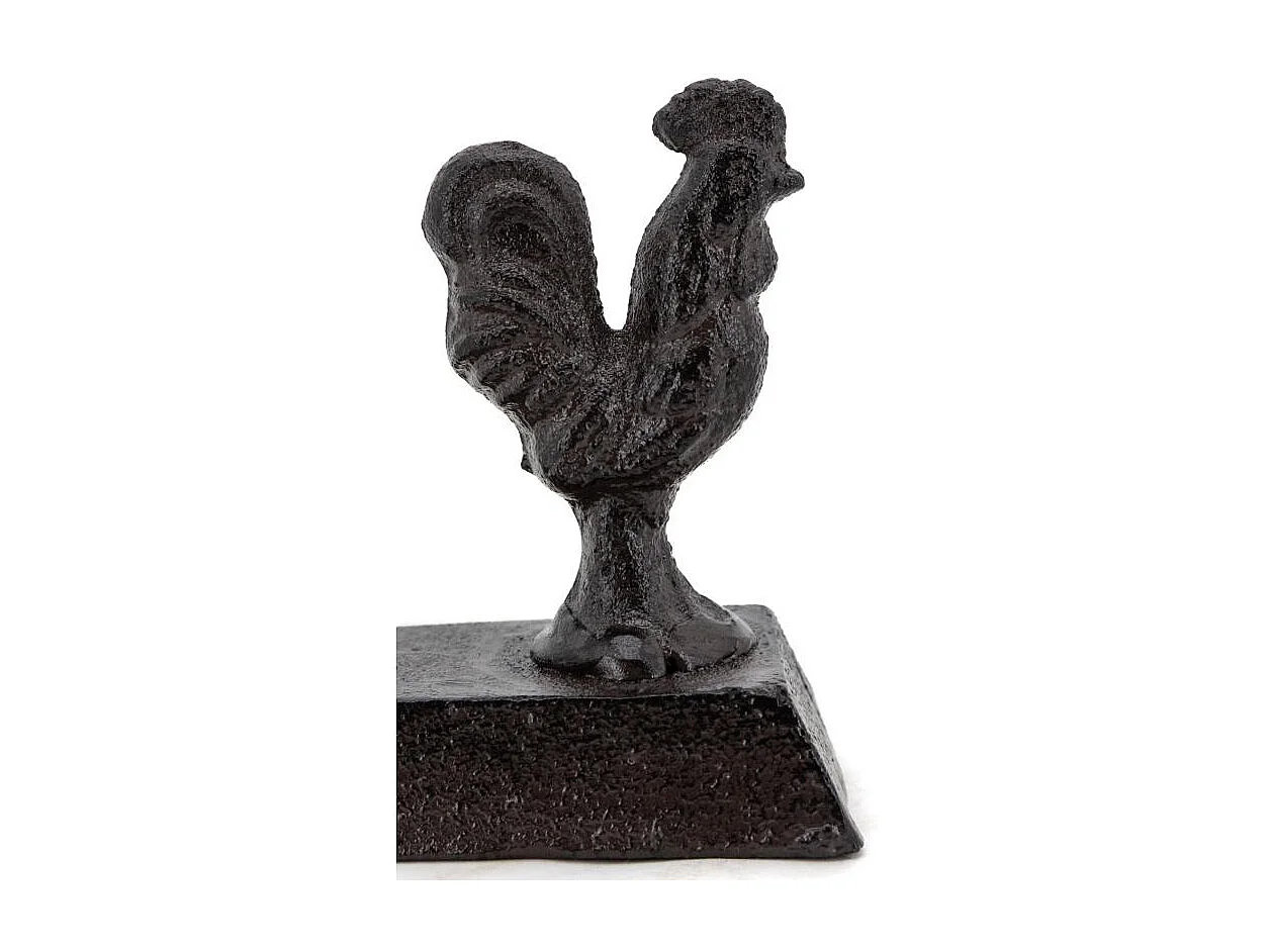 Cale-portes en fonte coq et lapin Lot de 4