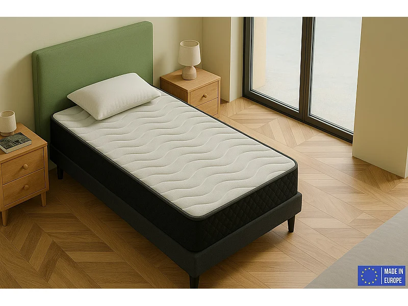 Colchão CESAR FRESH Viscoelástico de Luxo (90x200 cm - Altura: 30 cm)