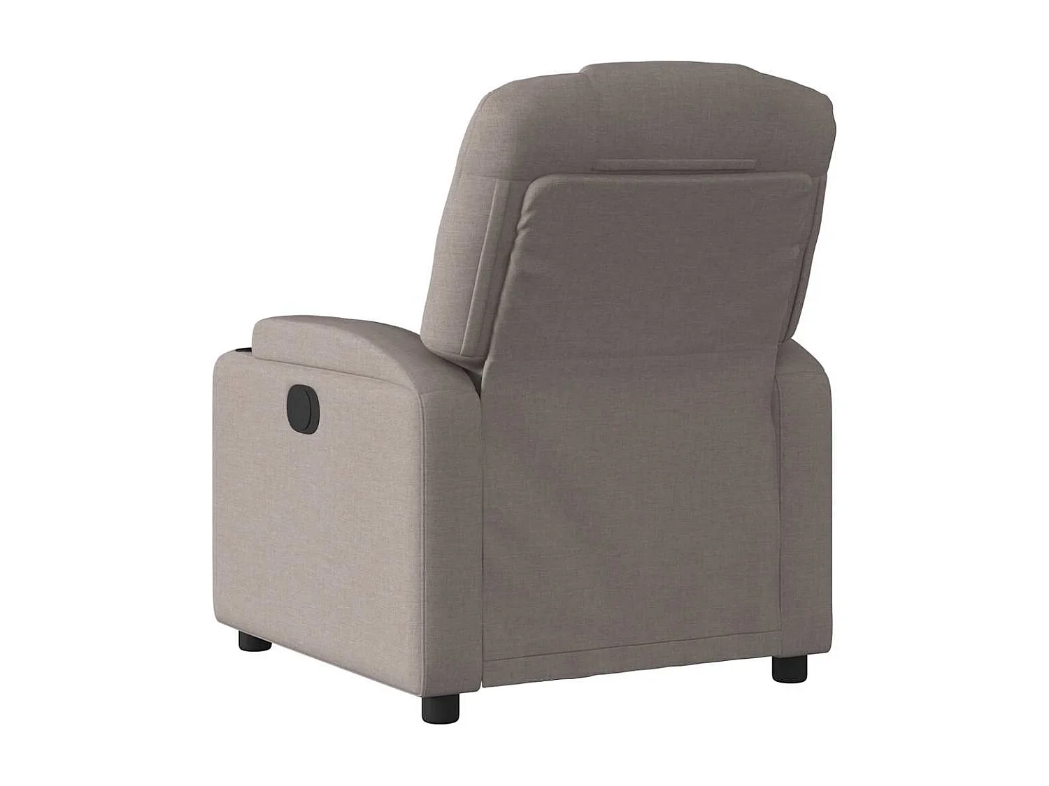 Relaxsessel Elektrisch Taupe Stoff