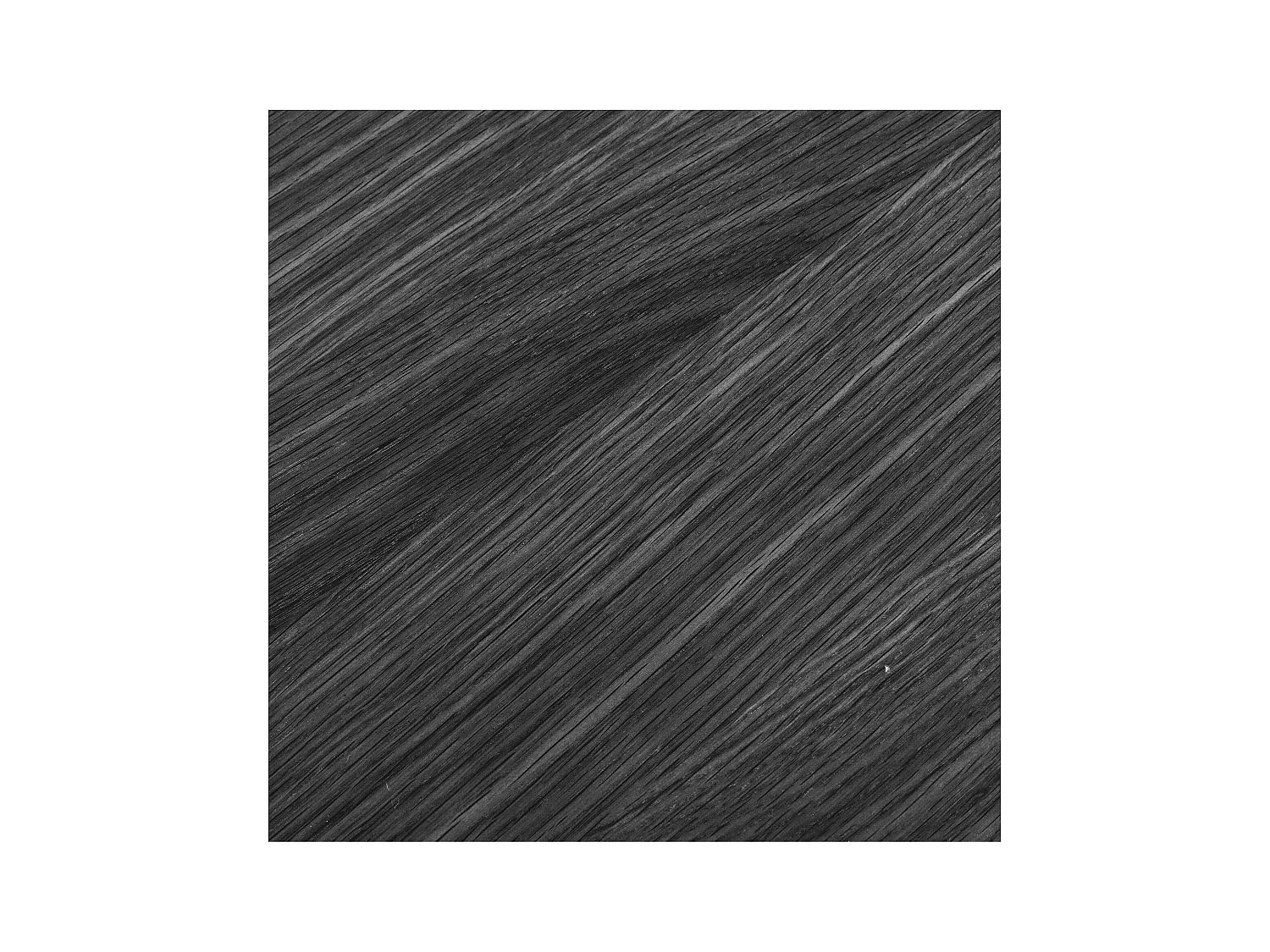 Table ronde en chêne noir avec piètement baguette ø140 cm AMSTERDAM