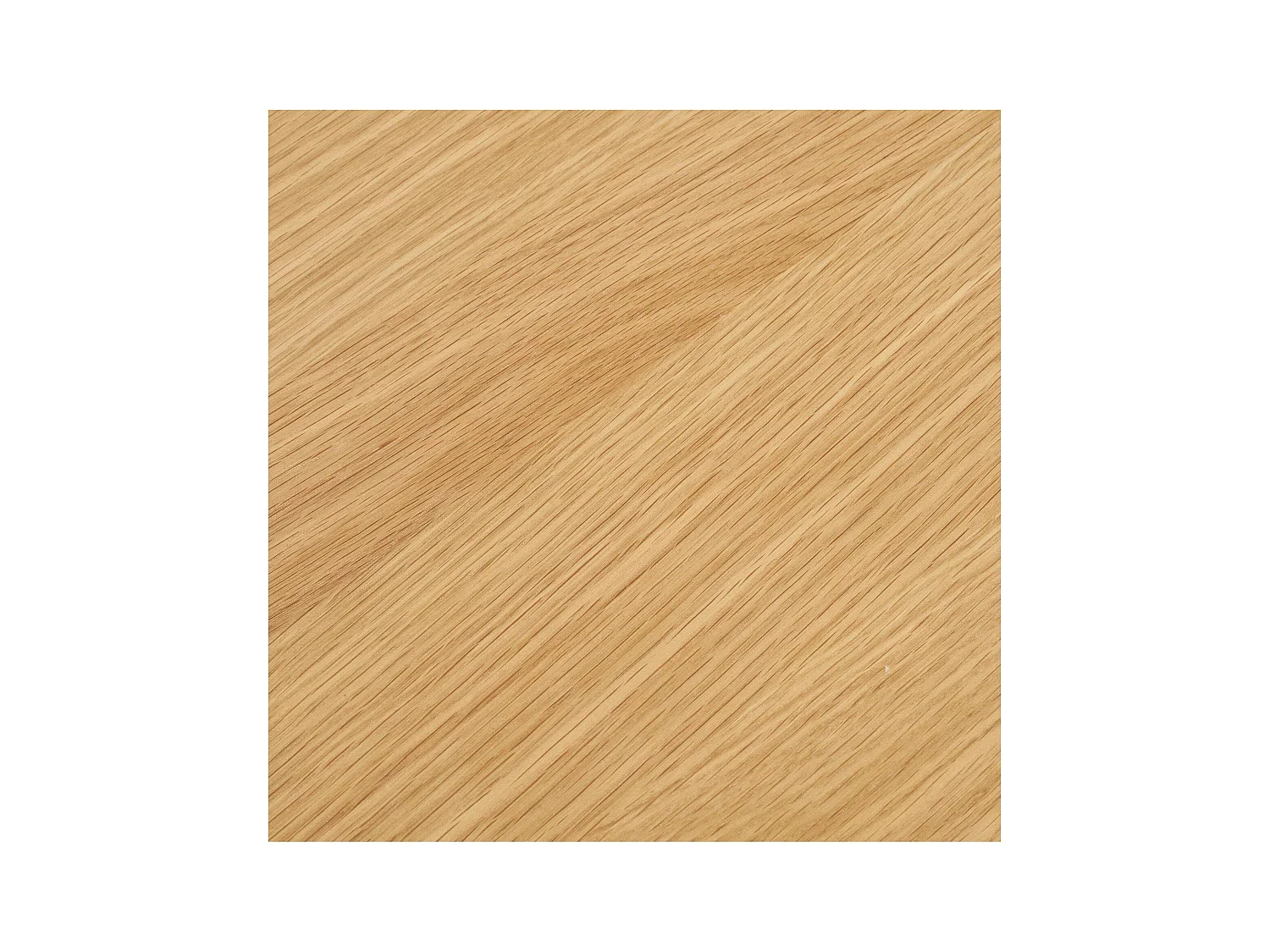 Table ronde en chêne clair avec piètement baguette ø140 cm AMSTERDAM