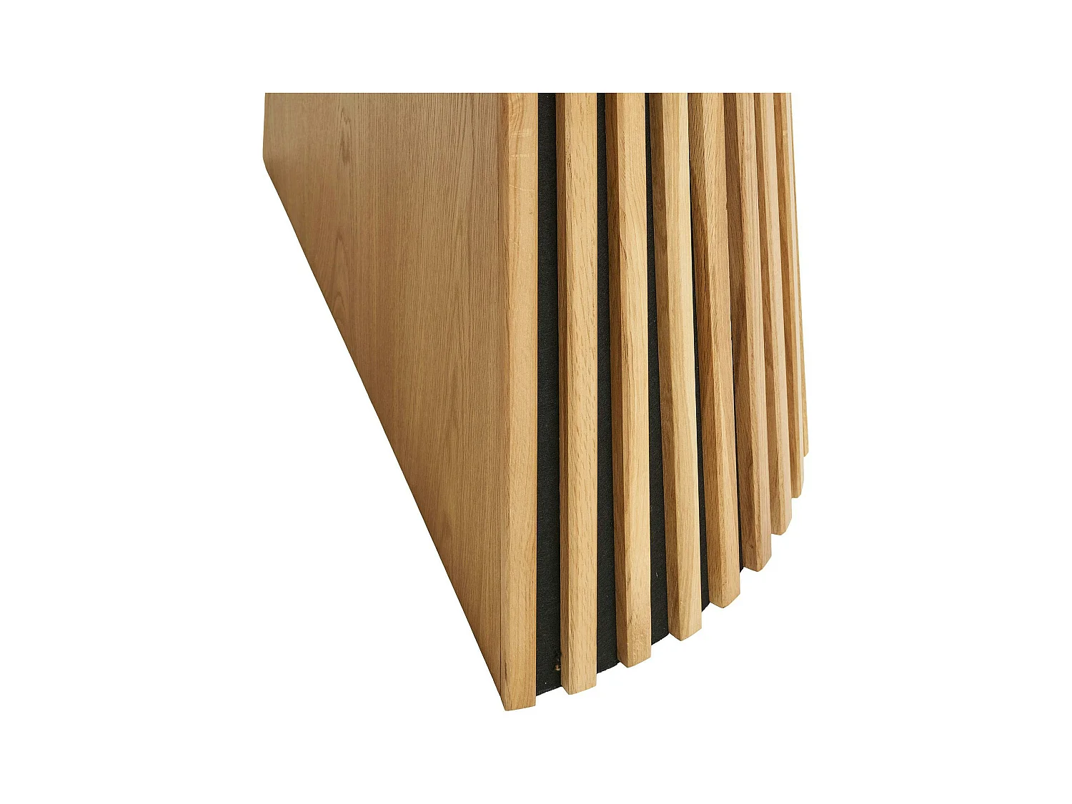 Table ronde extensible en chêne clair avec piètement baguette (2 rallonges incluses) ø120 cm / 160 cm / 200 cm AMSTERDAM