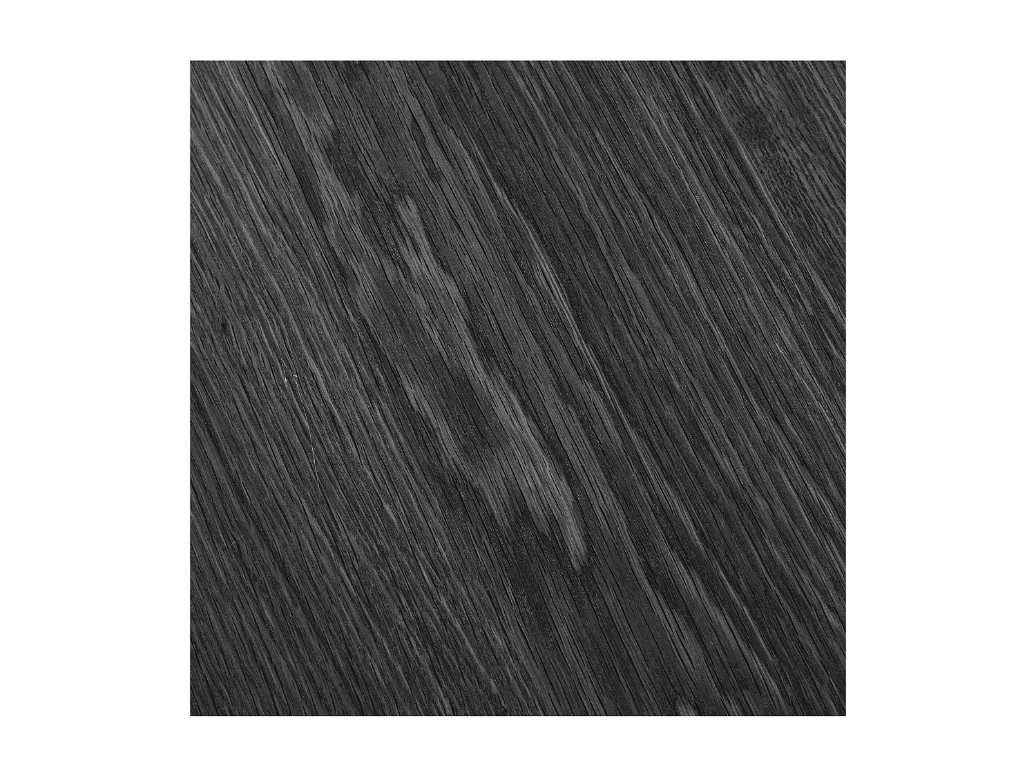 Table ronde extensible en chêne noir avec piètement baguette (3 rallonges incluses) ø120 cm /160 cm / 200 cm / 240 cm AMSTERDAM