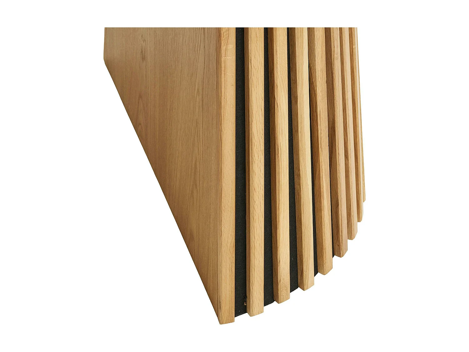 Table ronde extensible en chêne clair avec piètement baguette (3 rallonges incluses) ø120 cm /160 cm / 200 cm / 240 cm AMSTERDAM