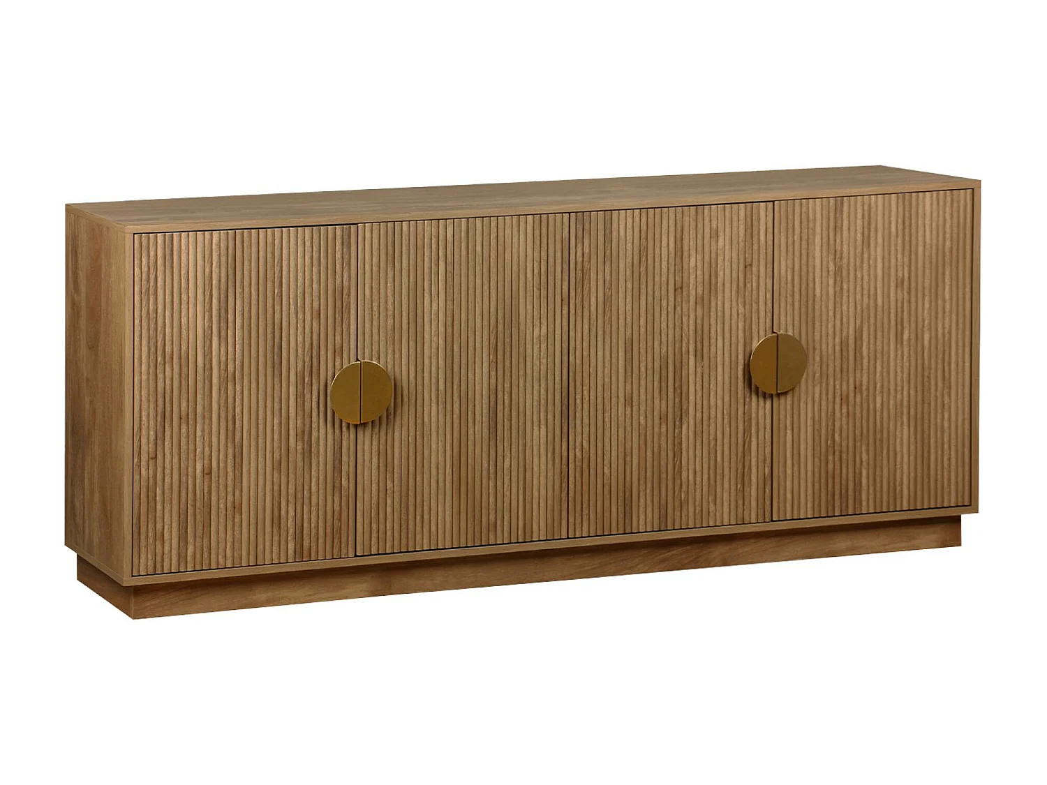 Credenza esotica a 4 ante, 180cm, albero di mango