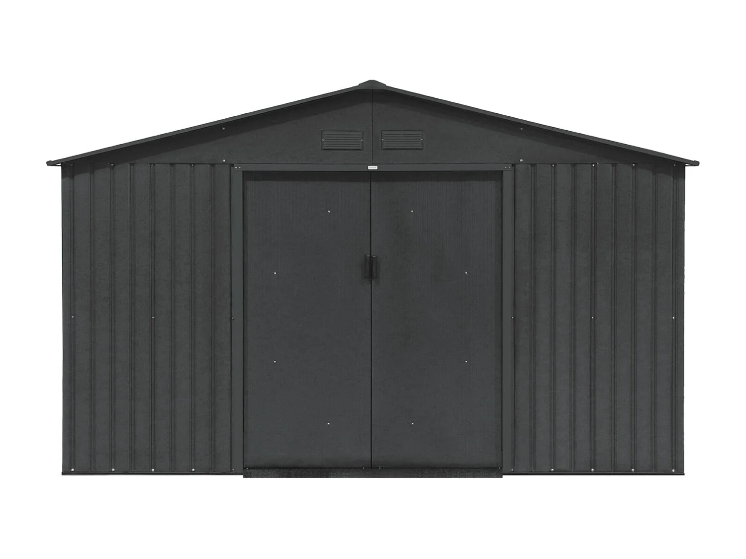 Capannone da giardino in metallo di 12,99 m², antracite