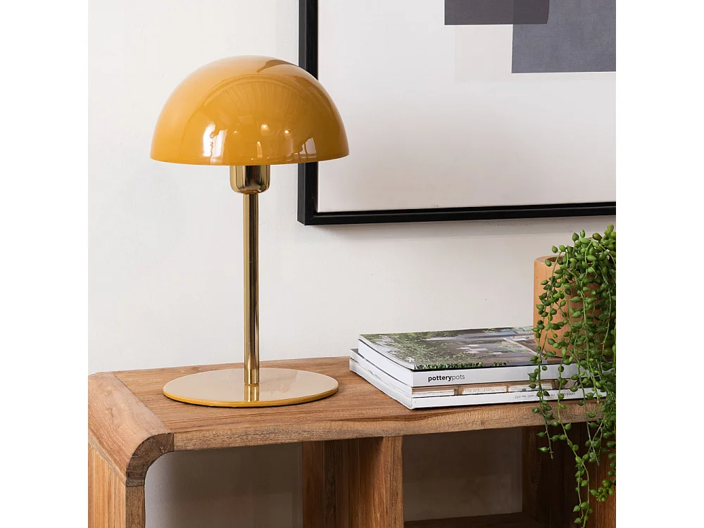 Lampe Basile moutarde
