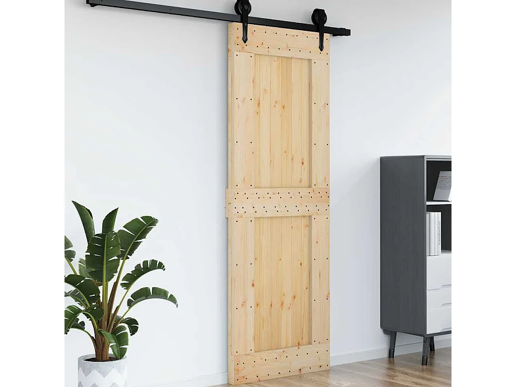 Porte NARVIK 80x210 cm bois massif de pin