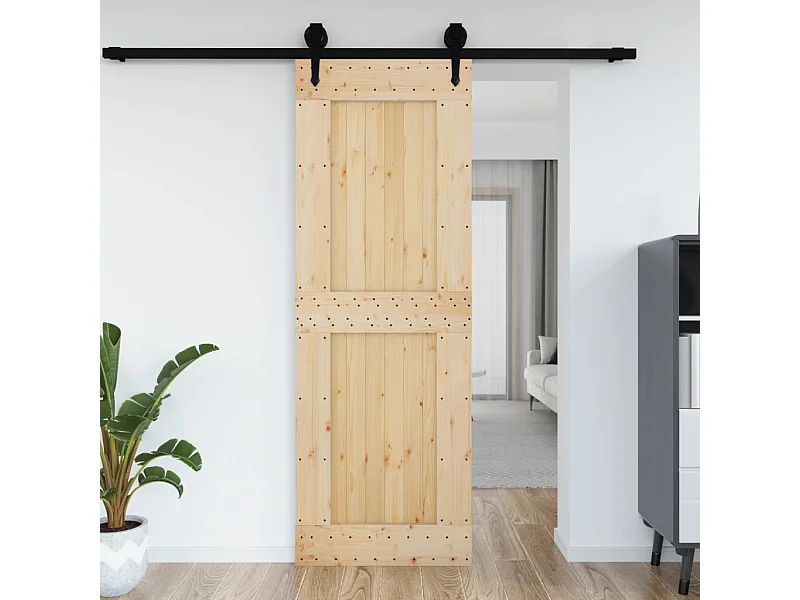 Porte NARVIK 80x210 cm bois massif de pin