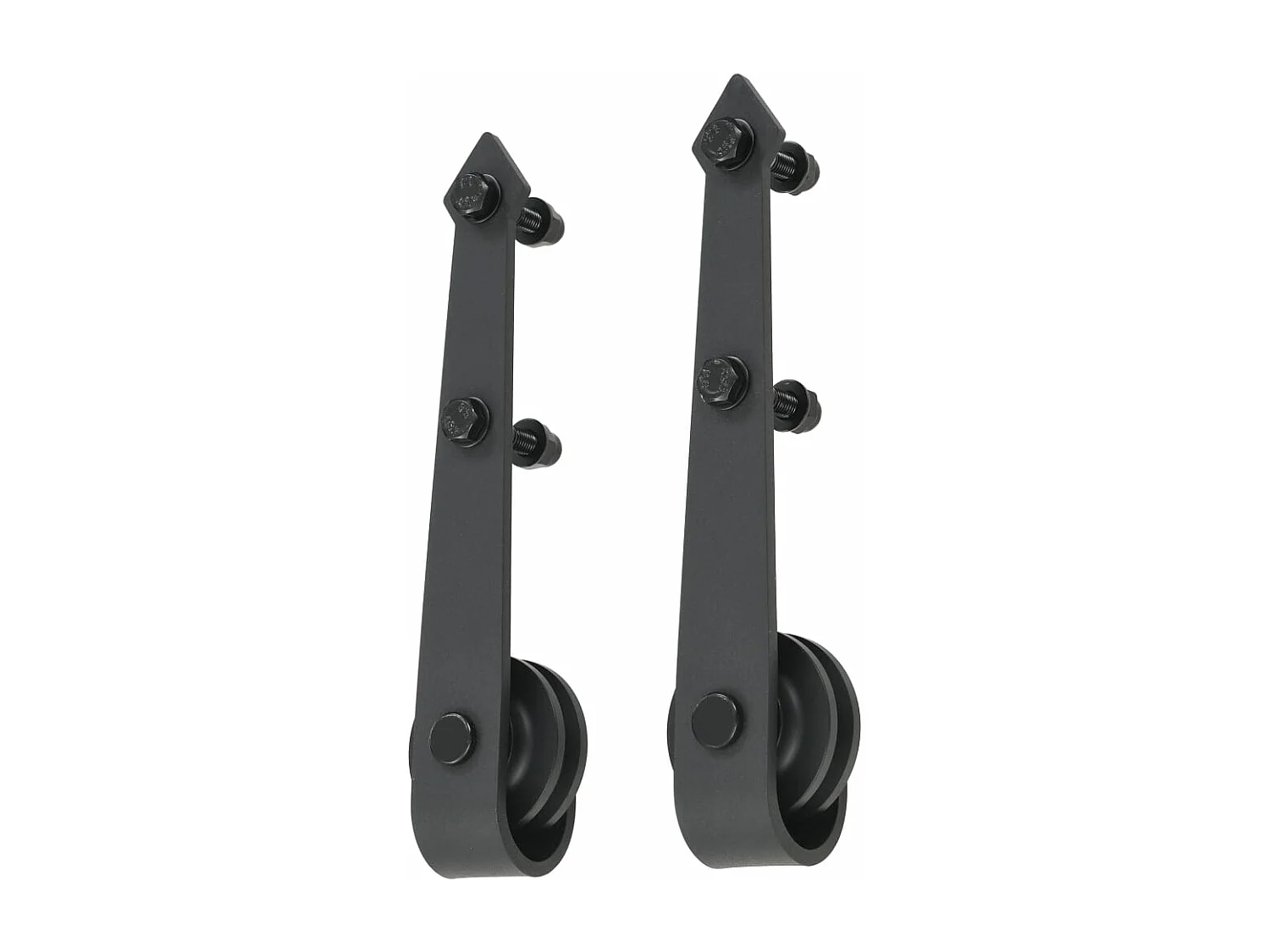 Porte coulissante et kit de quincaillerie 70x210 cm pin massif