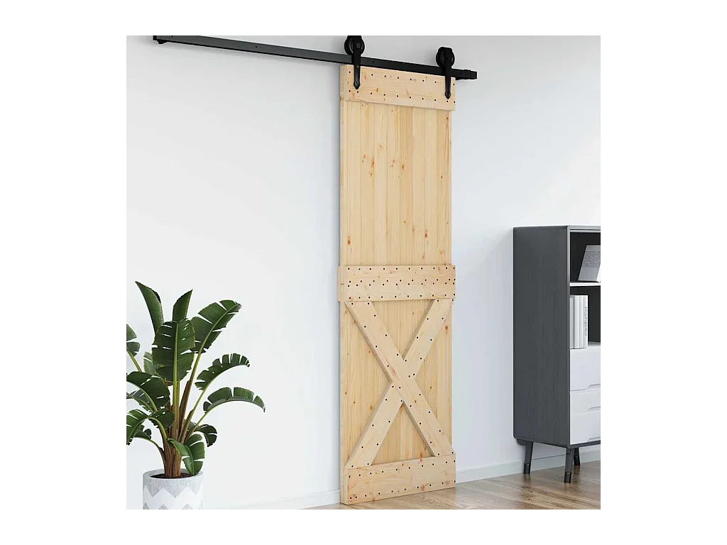 Porte NARVIK 70x210 cm bois massif de pin