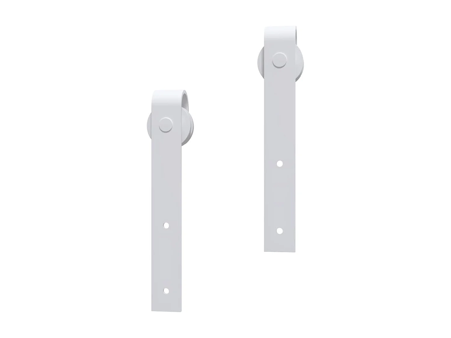 Porta Scorrevole con Set Hardware 80x210 cm Legno Massello Pino