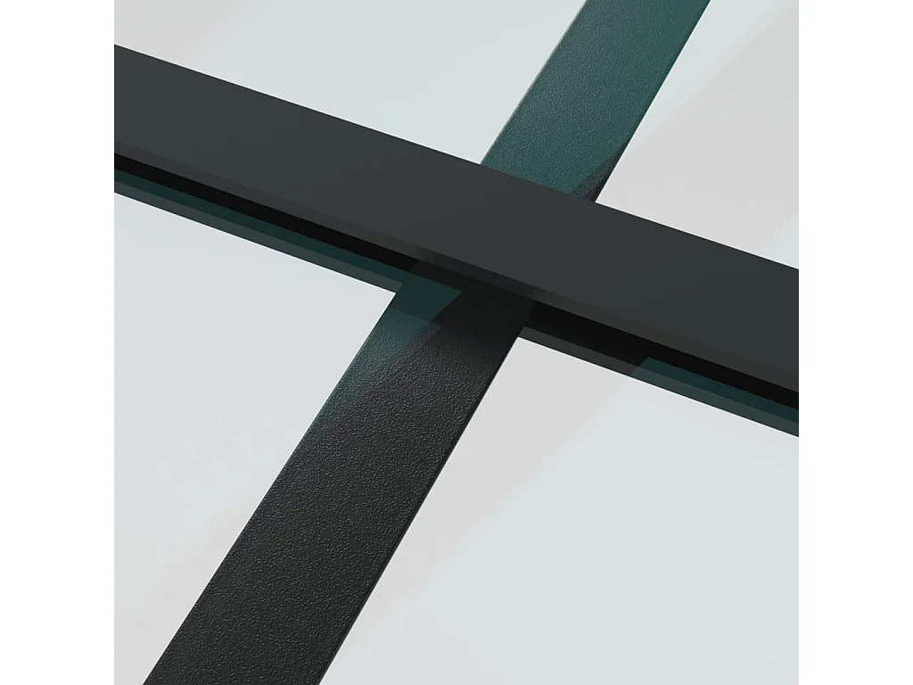 Porta Deslizante Elegante de Vidro ESG com Ferragens em Alumínio 90x205cm