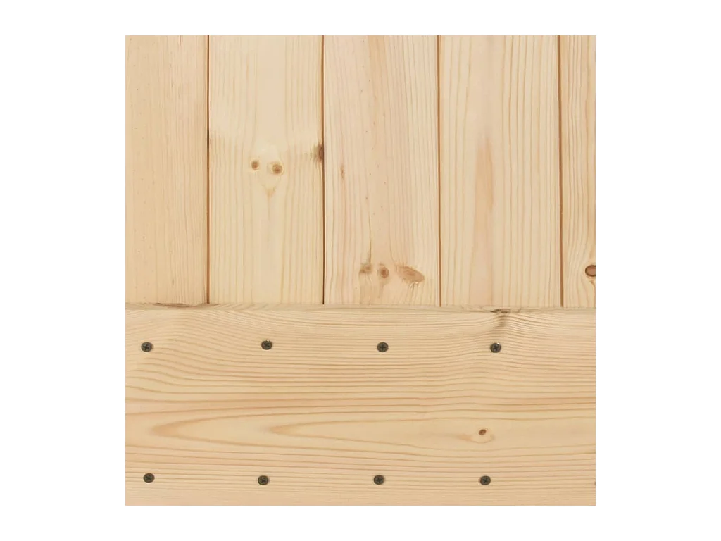 Schiebetür mit Beschlag 90x210 cm Massivholz Kiefer