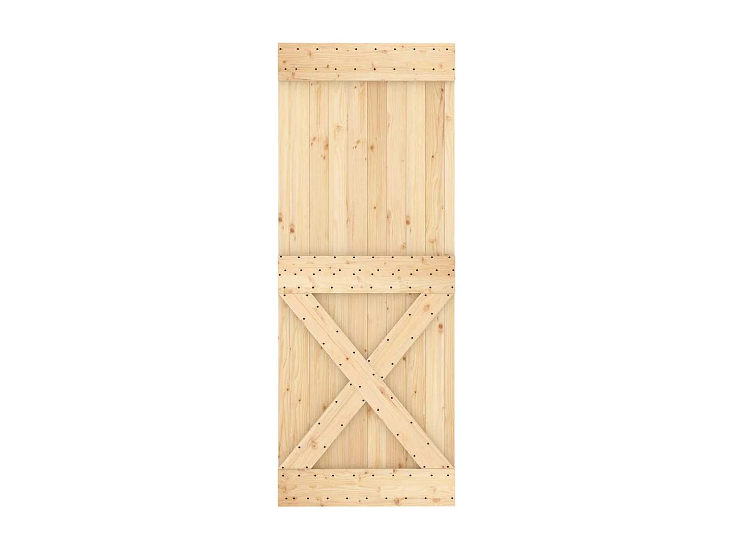 Porte NARVIK 80x210 cm bois massif de pin