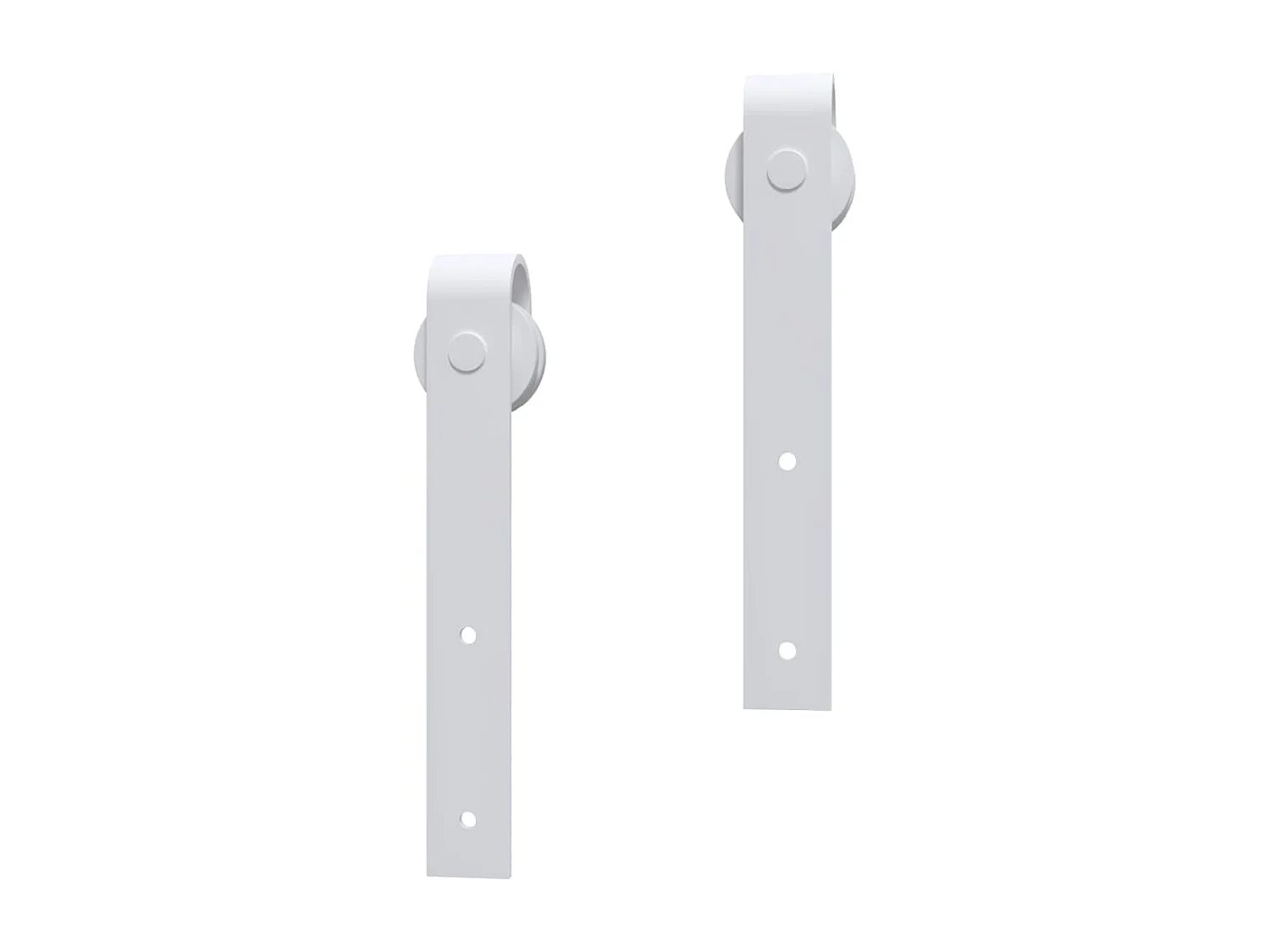 Porta Scorrevole con Set Hardware 90x210 cm Legno Massello Pino