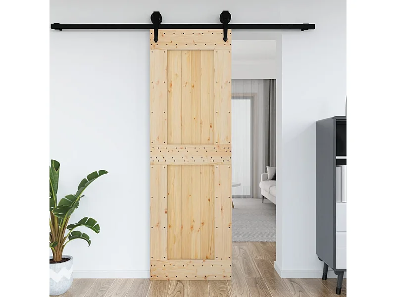 Puerta NARVIK madera maciza pino 70x210 cm