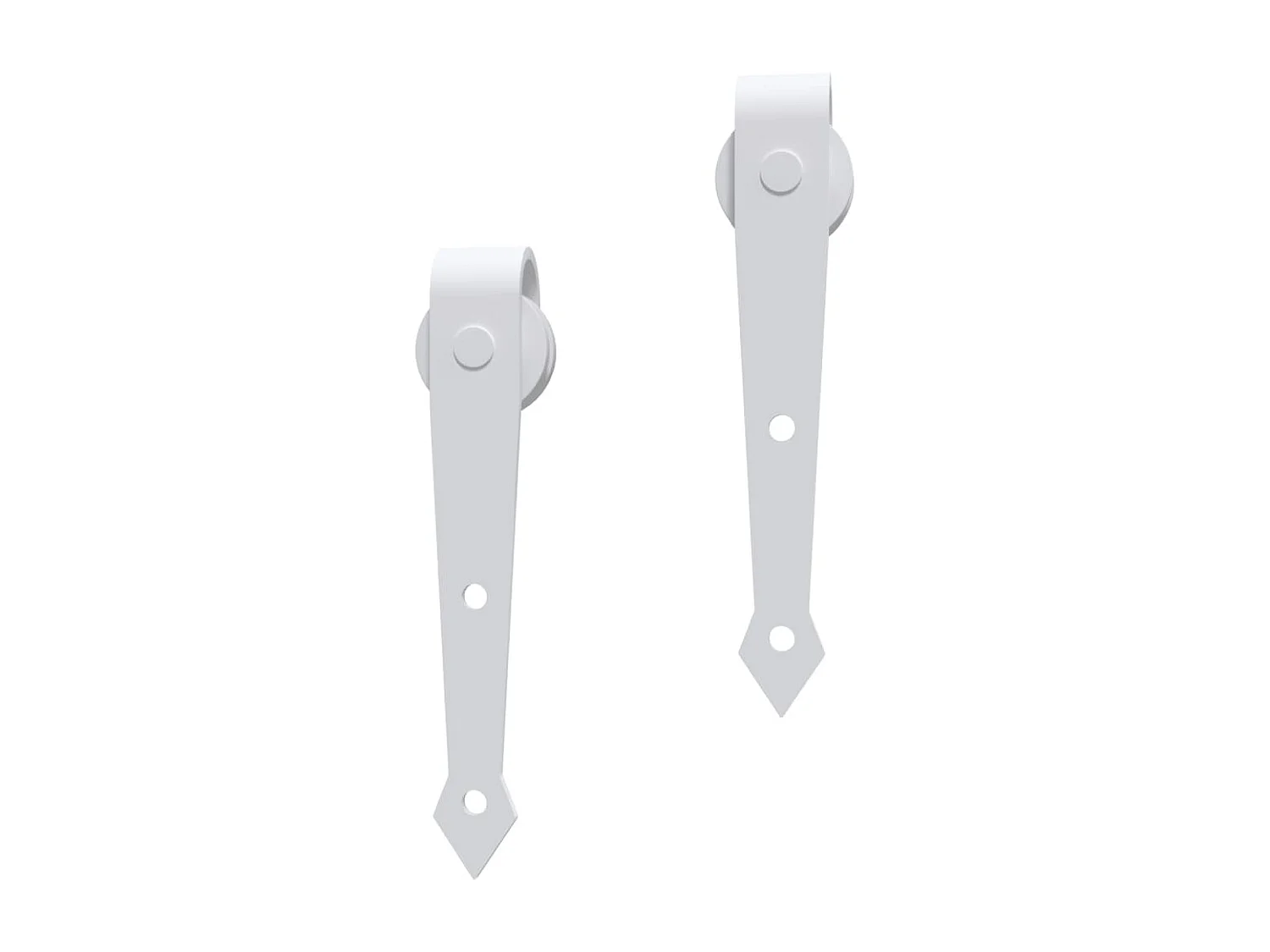 Porta Scorrevole con Set Hardware 70x210 cm Legno Massello Pino