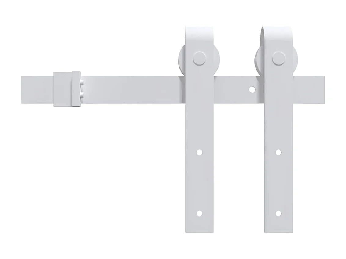 Schiebetür mit Beschlag 80x210 cm Massivholz Kiefer